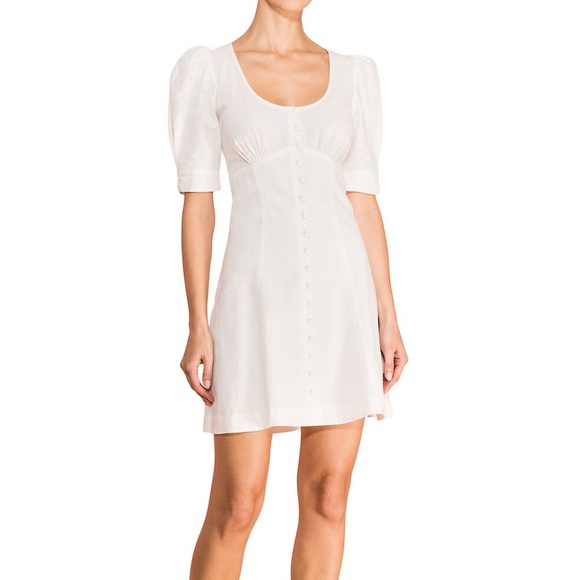 Parker White Dress - Picture 1 of 1